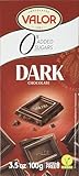 Chocolates Valor Dunkle Schokolade 52 % Kakao ohne Zucker | Vegan | Glutenfrei | Bean to Bar | Kakaoanteil: mindestens 52 % | Mit Stevia gesüßt | 100-g-Tafel