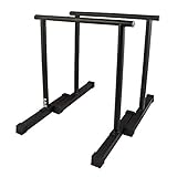 RAMASS Fitness Parallettes, Dip Barren, Gymnastik, Calisthenics, Körpergewicht für Damen und Herren