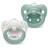 NUK Signature Babyschnuller | 0−6 Monate | Beruhigt 95 %...