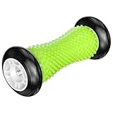 Rseuphiee Fußmassagerolle, Tragbarer Gummi Massagerolle, Fussmassageroller für Plantarfasziitis, Fussmassagegerät für Plantarfaszitis Erleichterung, Foot Massager zur Linderung Fußgewölbe