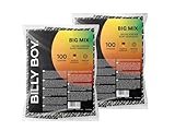 BILLY BOY Kondome Big Mix 200er | 56 mm | Kondommix in breiter Passform | verschiedene Sorten bunt gemischt | (2 x 100 Stück)