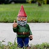 Runsmooth 15 cm Gartenzwerg-Statue, OrnamentThe Go Away...