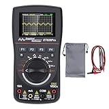 Hand-Oszilloskop-Multimeter 2 in 1 für Wechselstrom, Gleichspannung, Strom, Frequenz, Diodentester, Kapazität, Automatische Bereichswahl, 6000 Zählungen