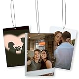 proautocss Duftbaum Auto Personalisiert,Auto Duft mit Text und Foto,Auto innenraum deko autoduft, MaßGeschneiderte Duftende Lufterfrischer für Auto, Zuhause, Geschenk, Familie