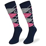 SKIETY Baumwollsocken – Reitsachen – Kniestrümpfe Herren & Damen & Kinder – Damen-kniestrümpfe – Reitsocken Damen & Kinder – Reitsachen Mädchen