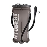 UTOBEST Trinkblase, Wasserblase 1.5L 2L 3L, TPU-Körperwasserbeutel, mit isoliertem Schlauch, BPA-frei, auslaufsicher, für Wandern, Laufen, Radfahren, Camping