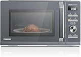 Toshiba MW3-AG25PFI(MG) Mikrowelle mit Grillfunktion - 25L 3-in-1 Kombigerät | 900W Origin-Inverter | 1100W Grill | Unterbau | Digital | 57dB Leise | Chef-Abtauung | Morandi-Grau