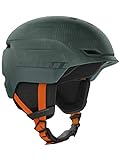 Scott Chase 2 Helmet Grün, Ski- und Snowboardhelm, Größe S - Farbe Sombre Green - Pumpkin Orange