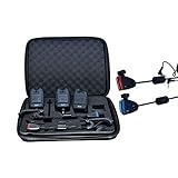 CarpOn® Funk Bissanzeiger Set 2+1,3+1,4+1 2 Angeln Bissalarm+1 Empfänger+2 Swinger