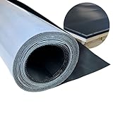 HSS® EPDM Dachbahn 'EasyStick' 5m² Dachfolie selbstklebend gewebeverstärkt, extrem Witterungsbeständig, KSK Dachbahn wasserdicht, (100cm Breite x 5m Länge)