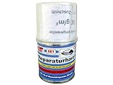 STC 250 g Reparaturharz Set inkl. Glasfasermatte Laminierharz Set Polyesterharz Set zur GFK Reparatur Reparaturharz Auto