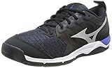 Mizuno Unisex Wave Supersonic 2 Volleyball-Schuh, Scaptain Gsilver Violetb, 46.5 EU