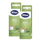 Ritex BIO Gleitgel, 100 ml (2 x 50 ml), vegan und tierversuchsfrei, frei von Duft und Farbstoffen, PEG, Parabenen und anderen Konservierungsstoffen, Made in Germany
