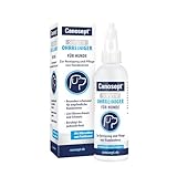 Canosept Sensitiv Ohrenreiniger Hund 75ml - Ohrreiniger für Hunde - Hunde Ohrenreiniger besonders schonend mit Mikrosilber, Panthenol & Hamamelis-Extrakt - Ohrentropfen für emfpindliche Hundeohren