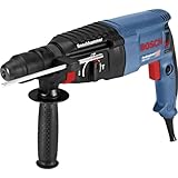 Bosch Professional Bohrhammer GBH 2-26 F (Leistung 830 Watt, Wechselfutter SDS-plus, inkl. Zusatzhandgriff, Tiefenanschlag, Maschinentuch, Schnellwechselbohrfutter, Handwerkoffer)