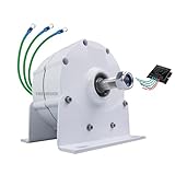 YIGECHENXIN 2000W 12V 24V 48V Getriebeloser Permanentmagnetgenerator, 220V Frei Energie DIY Dreiphasen-Wechselstromgenerator DC/AC Antriebsmotor Für Wasserwirtschaft Und Windkraft,24v