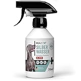 ReaVET Kolloidales Silberspray Hund 250ml - Wundspray für Tiere, Silberwasser Hund, Katze, Pferd, Aluminium Silver Spray, Sprühpflaster, Spray Wundversorgung Desinfektion