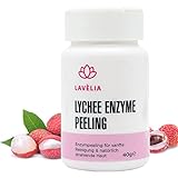 LAVÈLIA LYCHEE ENZYMPEELING Innovative Formel gegen Mitesser, Pickel & Unreine Haut Porentiefe Reinigung Detox für die Haut mit Sofort Effekt 100% Vegan