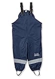 Sterntaler Unisex Kinder regnbukser foret Rain Pants, Marine, 122 EU