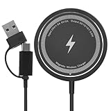 Magnetisches kabelloses Telefon-Ladegerät | Tragbares Schnellladegerät, Dockingstation für mehrere Geräte für Smartphones und Tablets
