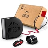 Borgen Fahrrad Abschleppseil für Kinder und Erwachsene, Sicheres und Einfaches An- und Abkoppeln, passt für alle Lenker, geeignet für Woom, Zuglast bis 120 kg