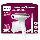 Philips Lumea IPL 7000 Series Haarentfernungsgerät – Alternative zur Laserhaarentfernung – 3 Aufsätze für Körper, Gesicht & Bikinizone, inkl. Korrekturtrimmer (BRI923/00)