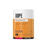 Bulk Dope Pre-Workout Powder, Erdbeer-Limette, Pre-Workout Booster, Energy Drink mit Beta Alanin, Kreatin Monohydrat, Koffein, Arginin (AAKG), Himalaya-Salz aus Punjab Pakistan, 510 g, 30 Portionen