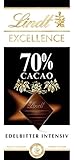 Lindt EXCELLENCE 70% Kakao - Edelbitter-Schokolade | 100 g Tafel | Vollmundige Bitter-Schokolade | Intensiver Kakao-Geschmack | Dunkle Schokolade | Vegane Schokolade | Schokoladengeschenk