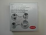 Neoperl Universal-Serviceschlüssel, vernickelt für M22/ M24/ M28/ M18; Caché TT/TJ/JR/STD/TF (Universal Schlüssel)