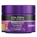 John Frieda Frizz Ease Wunder-Kur - Tiefenwirksame Haarkur - Inhalt: 250ml - Für widerspenstiges Haar - Intensiv-Reparatur und Kräftigung