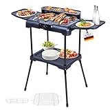 Sommertal BBQ231 Elektrogrill | Balkongrill | 2200W |...