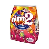 nimm2 Lolly – 1 x 200g – Frucht-Stielbonbon mit Fruchtsaft und Vitaminen