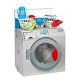 little tikes Washer Dryer - Realistic Pretend Play Appliance for Kids - Interactive Toy Washing Machine with 7 Laundry Accessories and Realistic Sounds - for Ages 2+