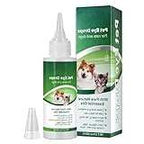 TEBI 60 Ml Augentropfen Für Haustiere Katzen Hundepflege Augenreinigungstropfen Augentropfen Für Haustiere Tränenfleckenentferner Augentropfen Für Hunde Gesundheitspflege Pflegeflüssigkeit