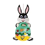 Sosoport 1 Satz Osterhase Kaninchenspielzeug Spielzeugkaninchen Hase Plüsch bastelset basteln für ostern hängende verzierung Kaninchen aus Filz selber machen gefühlt