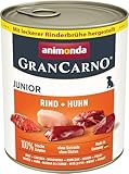 animonda GranCarno Junior Rind + Huhn (6 x 800 g),...