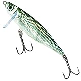Salmo Thrill Wobbler sinkend, Farben:Holo Bleak, Länge/Gewicht/Laufverhalten/Tauchtiefe:7cm / 7g / sinkend