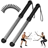 Audasi 2 Stück Battle Rope, Neues Upgrade Battle Rope ohne Seil für das Heim Fitnessstudio Seillose Kampfseile Tragbare Gewichtete Kampfseil Ohne Seil für Arme Rumpf Gesäß Rücken und Beine