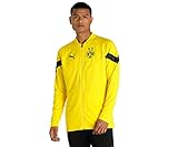 PUMA Borussia Dortmund Fußball-Trainingsjacke für Herren XL Cyber Yellow