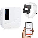 DAYTECH Notrufknopf für Senioren Hausnotruf Tuya WiFi Smart Senioren Notrufarmband Alert System für ältere Patienten Behinderte,Kinder 1 SOS Notfallarmband 1 Empfänger (nur unterstützt 2.4GHz Wi-Fi)