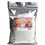 Brotfrei Isomalt Premium 1kg | ideal für selbst gemachte Zuckerdekorationen, Süßigkeiten, Bonbons, Lollys, Candy, Zuckerblasen, Edelsteine, Fenster | für Profis & Hobbybäcker | ohne Zucker, Vegan