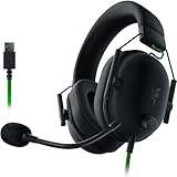 Razer BlackShark V2 X USB - Kabelgebundenes Esports-Headset (Triforce 50mm Treiber, Geräuschunterdrückung, 240g Ultraleichte Bauweise, Memory Foam Polster, 7.1 Surround Sound) Schwarz