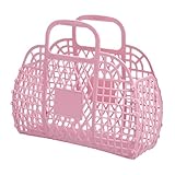Baoqifong Jelly Tragetasche, taschen, Trendige Wiederverwendbare Jelly Umhängetasche Aufbewahrungskorb Für Sommer Hochzeit
