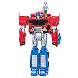 Transformers Spielzeug EarthSpark Spin Changer Optimus Prime Action-Figur (20 cm) mit Robby Malto Figur (5 cm), ab 6