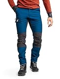 RevolutionRace Herren Nordwand Pants, Hose zum Wandern und für viele Outdoor-Aktivitäten, Poseidon, L