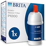BRITA Wasserfilter Kartusche P1000 – Wasserfilter Wasserhahn für BRITA Armaturen mit Kalkfilter – reduziert Kalk, Chlor, Blei, Kupfer & geschmacksstörende Stoffe im Trinkwasser – filtert bis zu 1200l