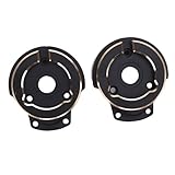 HUIOP Paar RC-Portal-Frontabdeckungsgewichte, Premium-Messing, Schützt Antriebskomponenten, Metallischer Glanz, Symmetrische Installation, VP F10. Ersatz für RC-Por