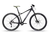 HEAD X-Rubi II Mountainbike, Schwarz matt/grün, 48 cm