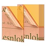 Lesnlok Acryl-Blätter, 3 mm dick, 3 mm dick, für Schilder, Kunsthandwerk, Malerei, Laserschneiden, DIY-Projekte und Displays, 6 Stück