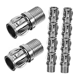 Ipetboom 10 Stück Teiliges Lampenfassung mit Gewindefederclips Kompatible Stiftsockel Halterungen Sicherer Lampenfixierer mit Schnellem Austausch für Wohn und Gewerbeleuchten